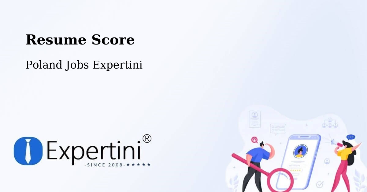 Resume Score & Job Description Match Tool – Lecka - Poland Jobs Expertini